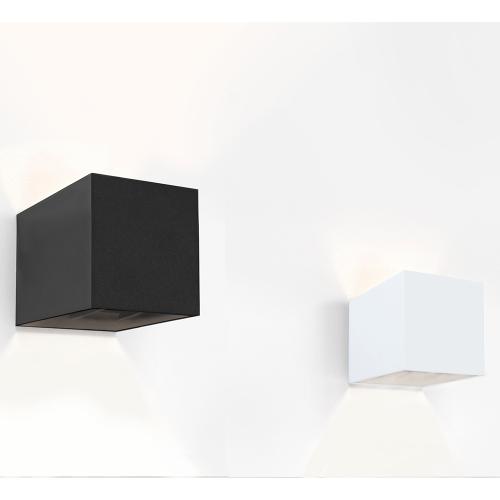 POLARIS LIGHTING - BLAST LED WALL LAMP 100/100mm 2x5W 900lm 3000K 0°-90° IP65 White 6237