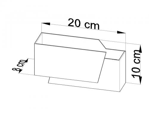 SOLLUX - wall luminaire  PIEGARE SL.0394