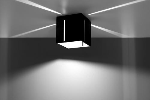 SOLLUX - ceiling luminaire    PIXAR black SL.0400