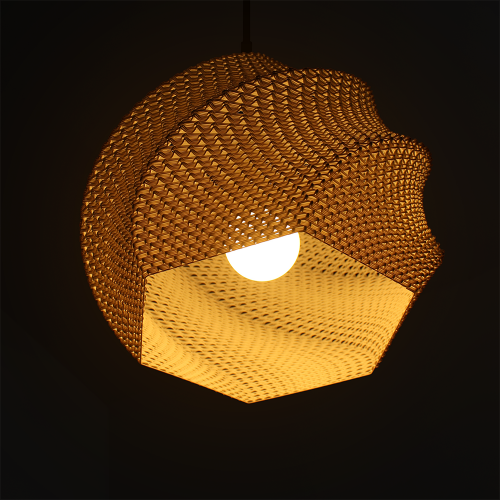 Atis3D.Studio - Pendant SOFIA ∅400mm x 270mm 1 x E27