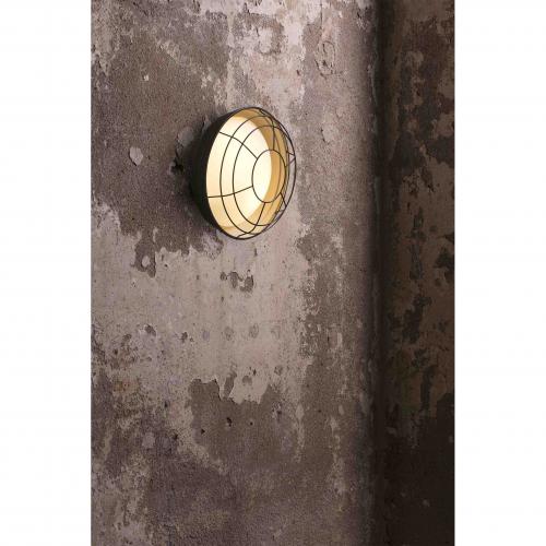 FARO - HELMET Rust brown ceiling lamp Ref.71159  IP44