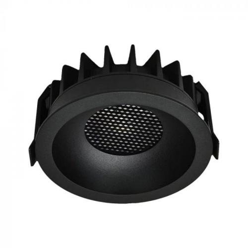 V-TAC - 12W LED Луна Bridgelux със смяна на цветната топлина  Черен Ринг + Черна Основа SKU: 23671