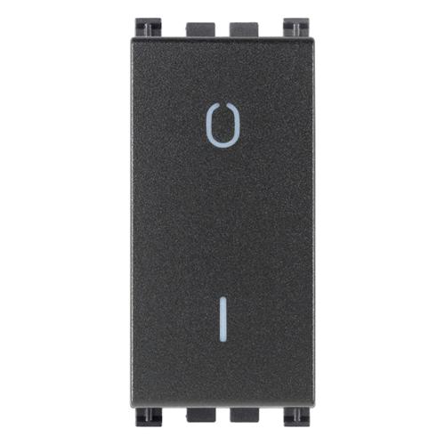 VIMAR - 19015.AB - Antibacterial 2P 16AX 1-way switch grey
