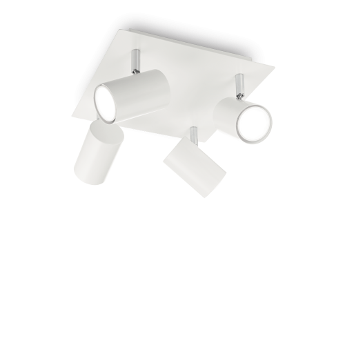 IDEAL LUX - ceiling luminaire SPOT PL4   Bianco 156774