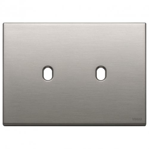 VIMAR - Рамка полиран никел 3Mx2 Vintage brushed nickel - 22673.2.11