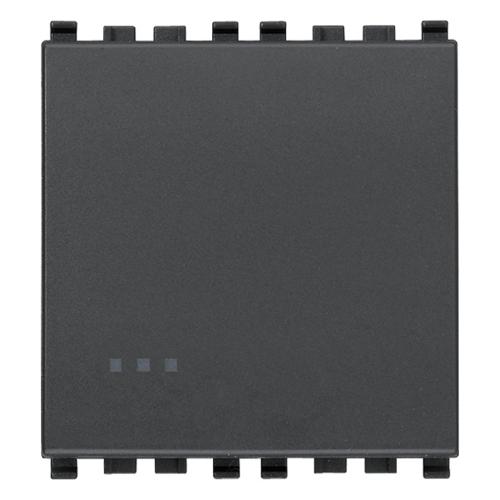 VIMAR - 20004.FX.2 - 1P 10AX 2-way switch 2M screwless grey