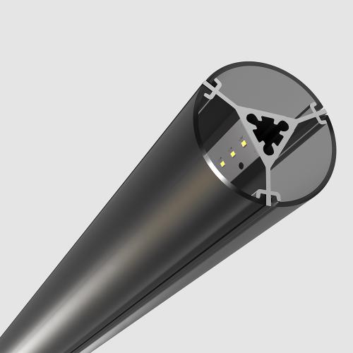 POLARIS LIGHTING - КРАЙНА КАПАЧКА MESH 360 2 БР К-КТ ЧЕРНА 5710-2