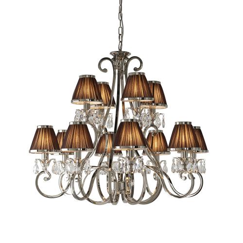 INTERIORS 1900 - Полилей OKSANA nickel  63509  E14, 12X40W