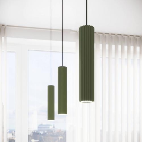 SOLLUX - Пендел зелен KARBON 10W GU10 IP20 SL.1611