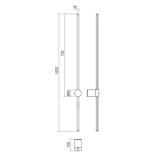 SMARTER - Аплик 01-3125 LED 3000K