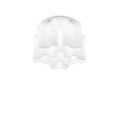 IDEAL LUX - Плафон COMPO PL6 Bianco 125503