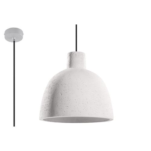 SOLLUX - Pendant luminaire DAMASO concrete SL.0281