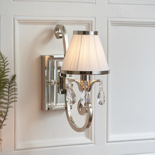 INTERIORS 1900 - Аплик  OKSANA nickel  63537 E14,40W