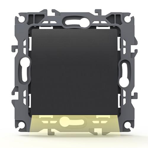 ACA LIGHTING - PRIME LED WALL LUMINAIRE LIGHT, NEUTRAL WHITE 4000+/-500K MATT ANTHRACITE 1000117305