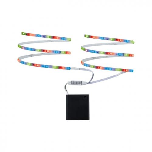 PAULMANN - 70700  Mobile strip 0.8m ⚡2x1.2W⚡ 35lm/m⚡ 60 LEDs/m⚡RGB