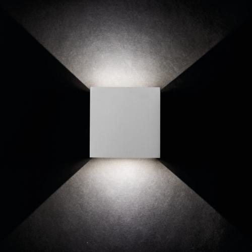KANLUX - Фасадно осветително тяло REKA LED EL 7W-L-W - 28992