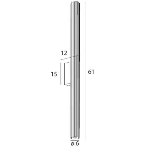 MAXLIGHT - Аплик  FAYETTE  W0366 • 1 x 12W  • 3000K • 780LM