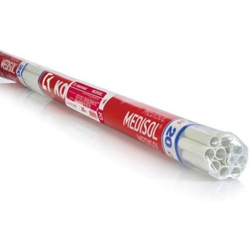 KOUVIDIS - Rigid pipe Ø16 750N class 3341 color Gray UV stabilized MEDISOL 3m - KD1002016