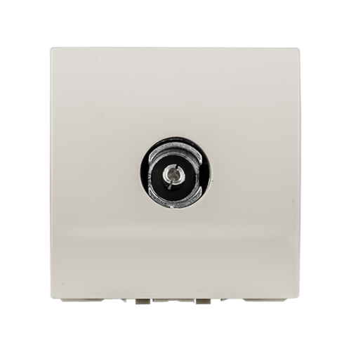 SCHNEIDER ELECTRIC - MGU3.465.25 Unica - TV single shield socket - female individual - ivory