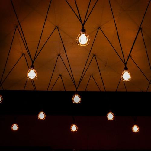 V-TAC - LED Bulb 7W Filament E27 G95 Amber Cover 2200K SKU: 217147