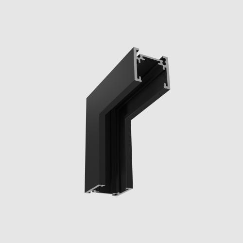 POLARIS LIGHTING - Corner surface for MAGNETIC TRACK SYSTEM MAGNET OM MINI SLIM 23mm 48V black PL1204B