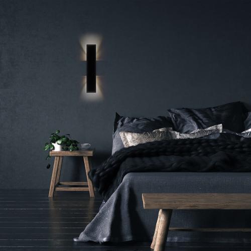 RABALUX - LED Wall lamp AMPEL 71057 6W 470lm 3000K black 