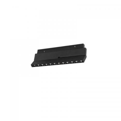 NOVA LUCE - Magnetic Track Light   L: 19.5 W: 1.1 H: 8.1 cm. 9010301  ULTRA SLIM  9010302  ULTRA SLIM  LED DALI 12W DC48V Epistar 348Lm >90 