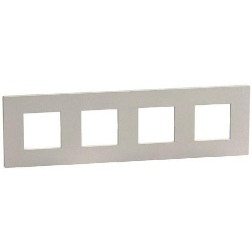 BTICINO - cover plate 2+2+2+2 modules Sand Stone Light Now YA4802M4GS