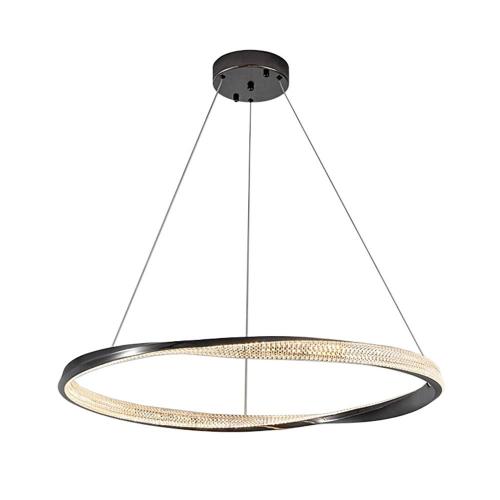 ELMARK - LED ПЕНДЕЛ ERICA 63W 3000K 8800lm ЧЕРЕН 955ERICA6330BL