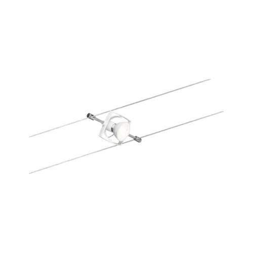 PAULMANN - 94134  Rope system Mac II basic set✴ GU5.3 max. 5x10W ⚡dimmable ~230/12V✴white