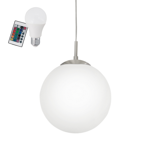 EGLO - пендел 75361 RONDO-C E27-LED-RGBW-A60, 1X7,5W