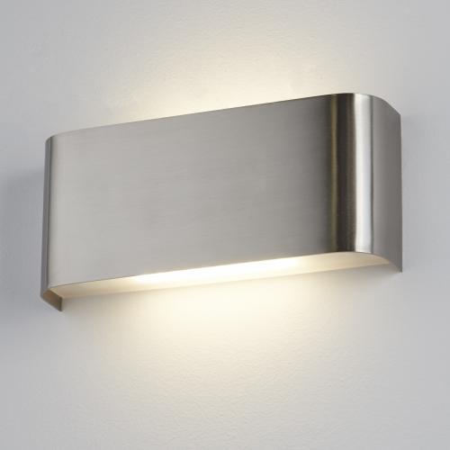SEARCHLIGHT - Аплик цвят сребро MATCH BOX 1953SS LED 10W 3000K