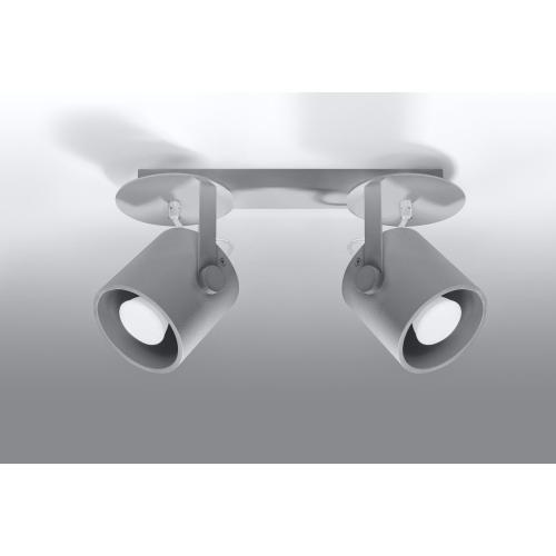 SOLLUX - Ceiling lamp LAROSA SL.0316 greey