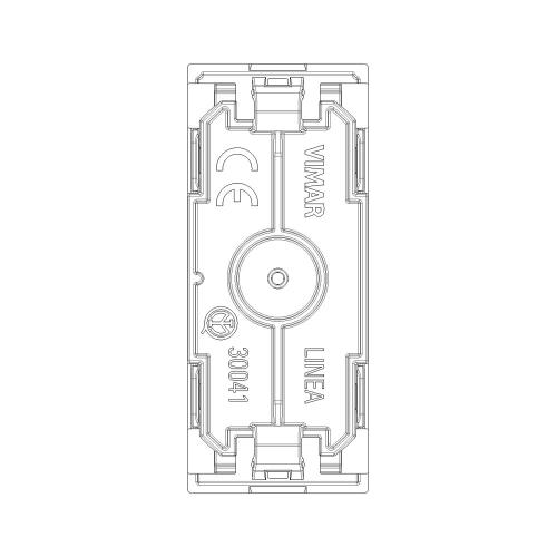 VIMAR - Blank module black 30041.G