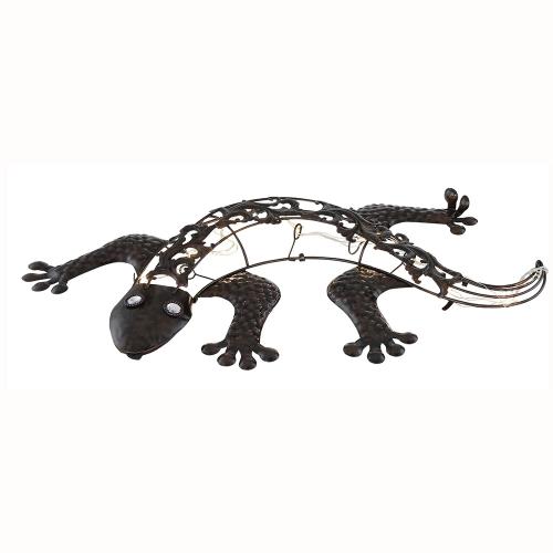 GLOBO - Solar lamp Lizard metal 33518 BRONZEFARBEN