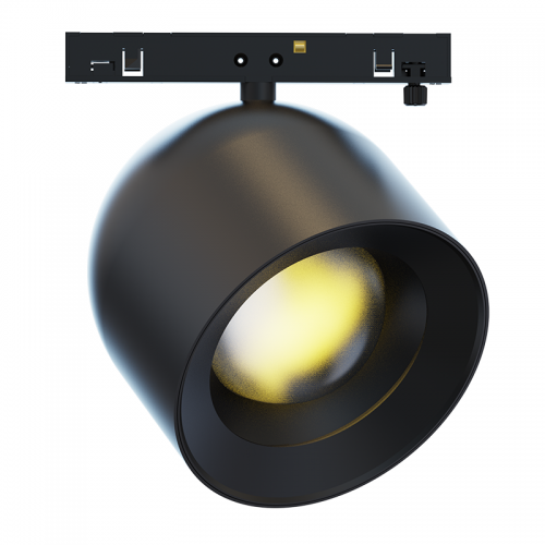 ACA LIGHTING - TMEDIO10SUN TMEDIO-SEMISPHERE SUNSET SPOT LIGHT BLACK/WHITE FLOOD BEAM ANGEL 10W 1800K 24V DC 5