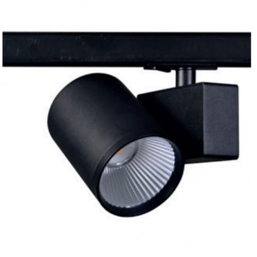 ACA LIGHTING - LED Прожектор за релсов монтаж LISOR 20W 3000K 1-фазен LISOR2030B2