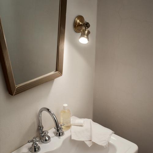 IDEAL LUX - wall luminaire  BARBER AP1 BRUNITO 159997