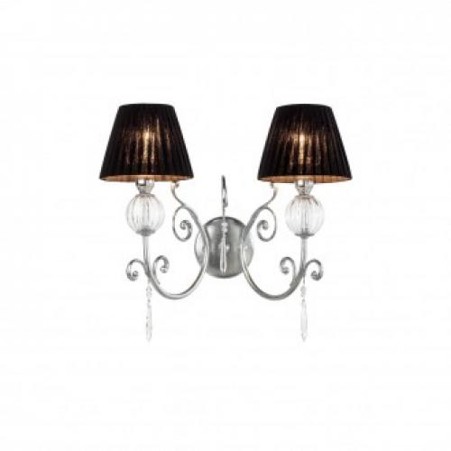 REDO GROUP - Аплик  COSTANZA ICT W2 20 06  AP 2X42W E14 ARGENTO/NERO 