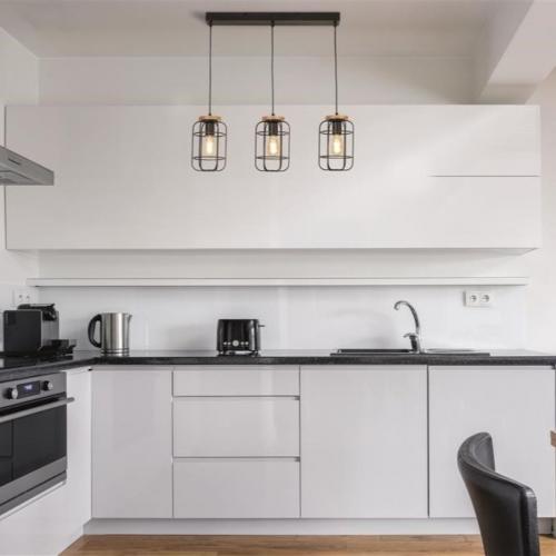 SEARCHLIGHT - Pendant    81953-3BK    Vision ⚡3 х 60W⚡E27