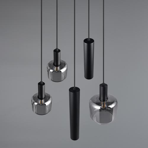 TRIO - MATARO – 364130532 1x E27 10W, 2x E14 10W, 2x GU10 25W