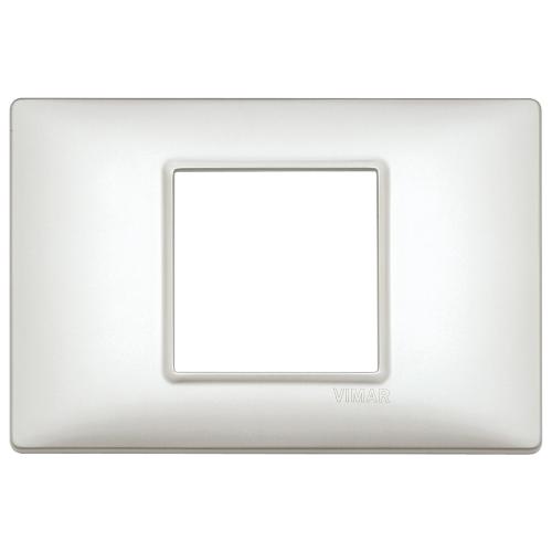 VIMAR - 14652.75.01 - Plana Рамка 2M италиански стандарт Pearl silver
