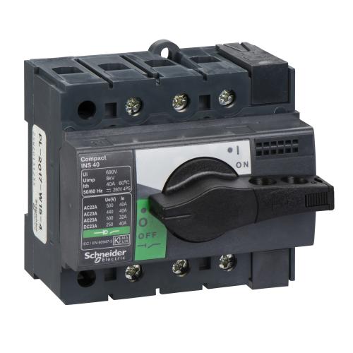 SCHNEIDER ELECTRIC - Switch disconnector INS80 3P 80A ComPact 28904