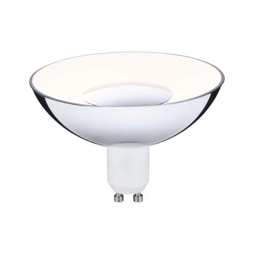 PAULMANN - 28792   LED reflector 3-Step-Dim ⚡ GU10 ⚡ 230V ⚡ 360lm ⚡ 4.9W ⚡ 3000K dimmable ✴ Silver/White