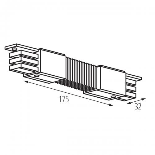 KANLUX - Soft connector TEAR N CON-I FLEX B - 33253