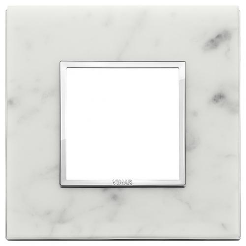 VIMAR - 21642.51 - Eikon EVO Рамка 2М немски стандарт Carrara white