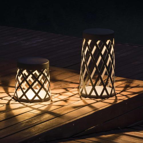 FARO - SHADOW LED Dark grey beacon lamp 45cm Ref.72312 IP65