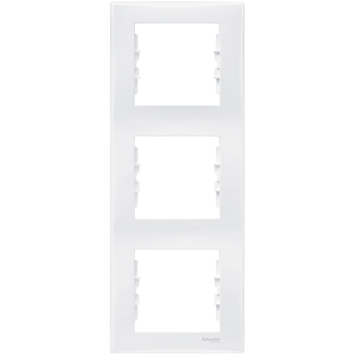 SCHNEIDER ELECTRIC - SDN5801321 Sedna - vertical 3-gang frame - white