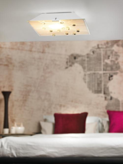 EGLO - wall/ceiling luminaire 92749 SABBIO1 E14, 2X40W