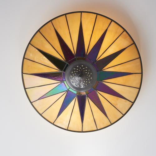 INTERIORS 1900 - ceiling luminaire  DARK STAR  70240 E27, 2x60W